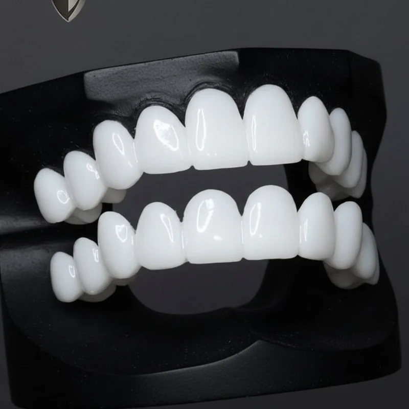 Euroselle Aesthetic Reusable Dentures With White Dental Lenses For Natural-Looking Confident Smile