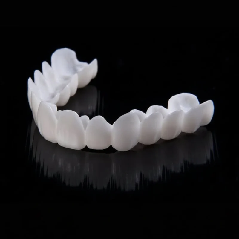 Euroselle Aesthetic Reusable Dentures With White Dental Lenses For Natural-Looking Confident Smile