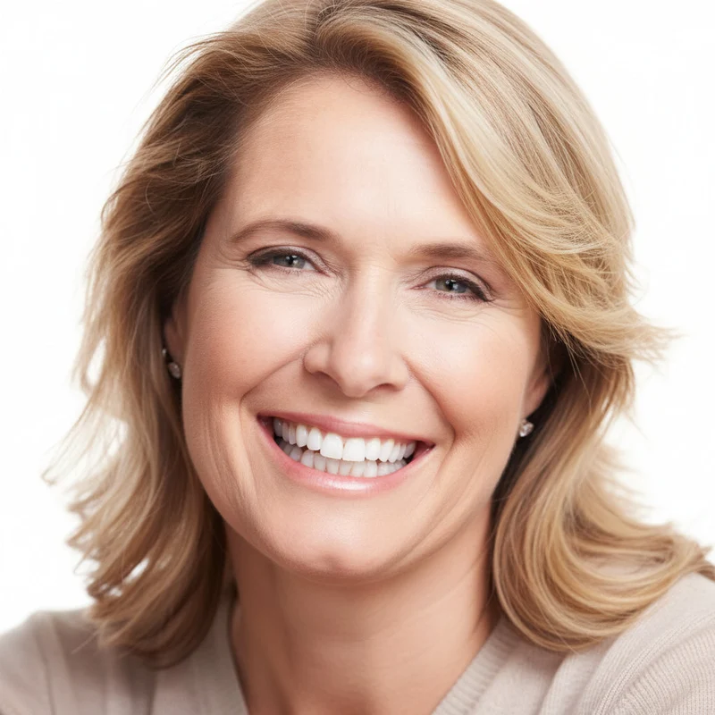 Euroselle Aesthetic Reusable Dentures With White Dental Lenses For Natural-Looking Confident Smile