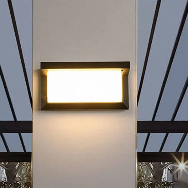 Euroselle LintraBand LED Outdoor Wall Light With Radar Motion Sensor