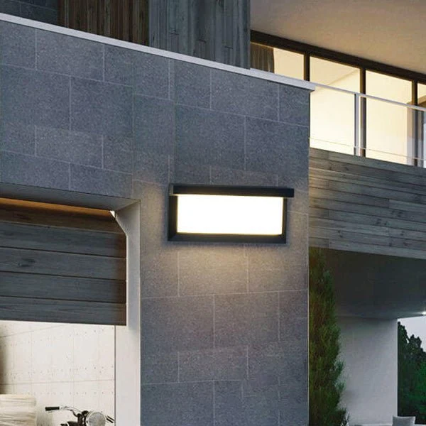 Euroselle LintraBand LED Outdoor Wall Light With Radar Motion Sensor
