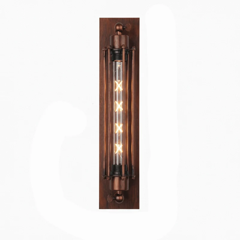 Vintage LED Wall Light With Warm Glow And Classic Metal Design - Euroselle