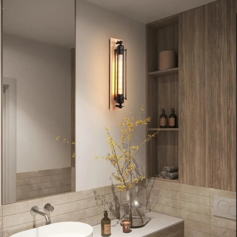 Vintage LED Wall Light With Warm Glow And Classic Metal Design - Euroselle