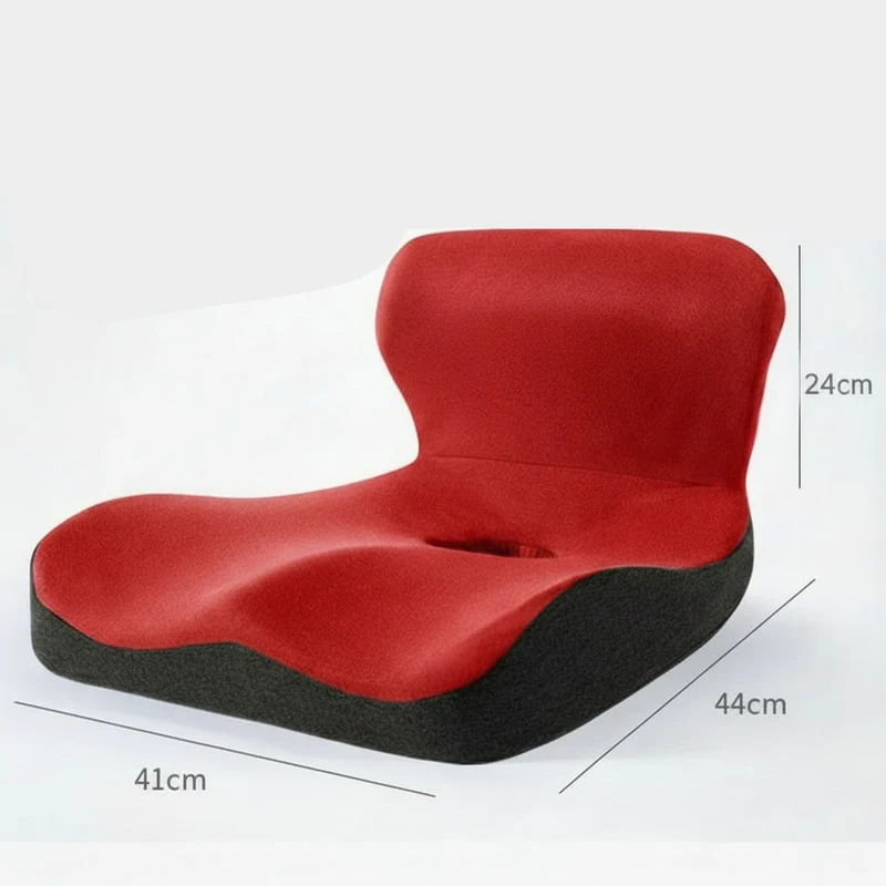 Euroselle L-Shaped Memory Foam Back Support Cushion For Pain Relief