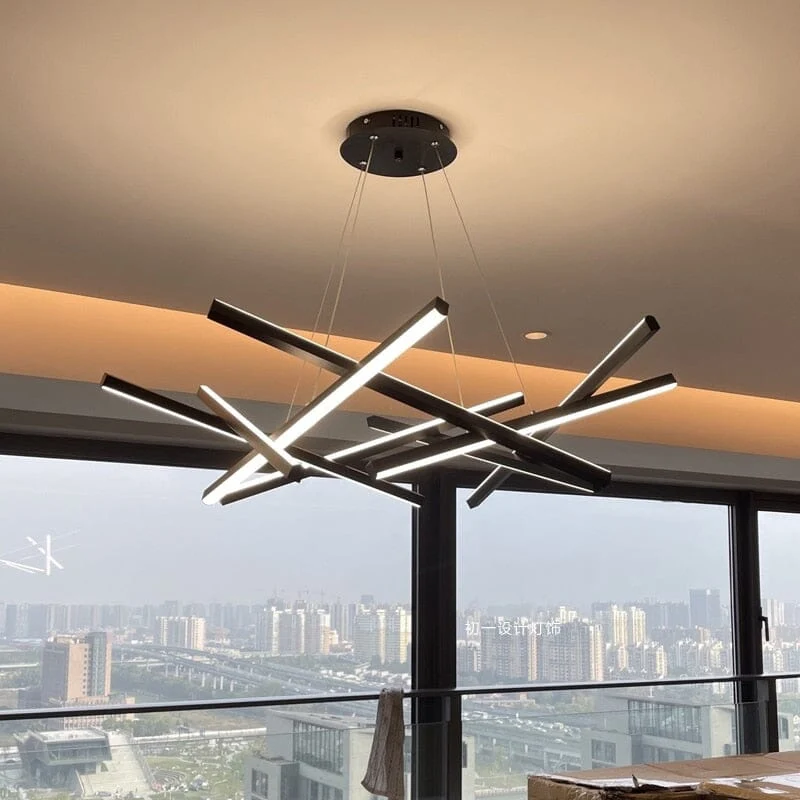 Maverick Chandelier Sputnik Inspired By Euroselle Lighting