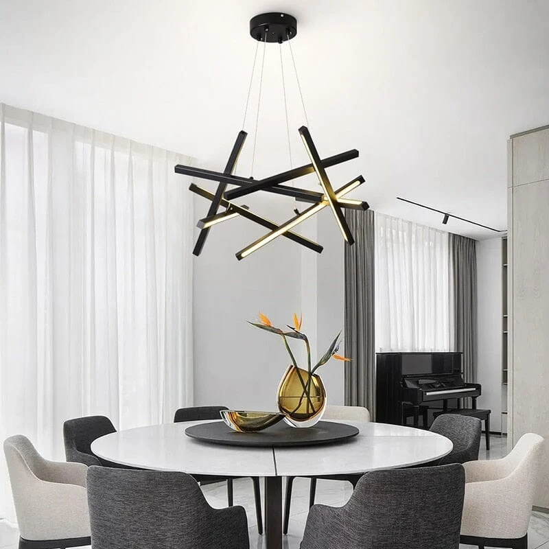 Maverick Chandelier Sputnik Inspired By Euroselle Lighting