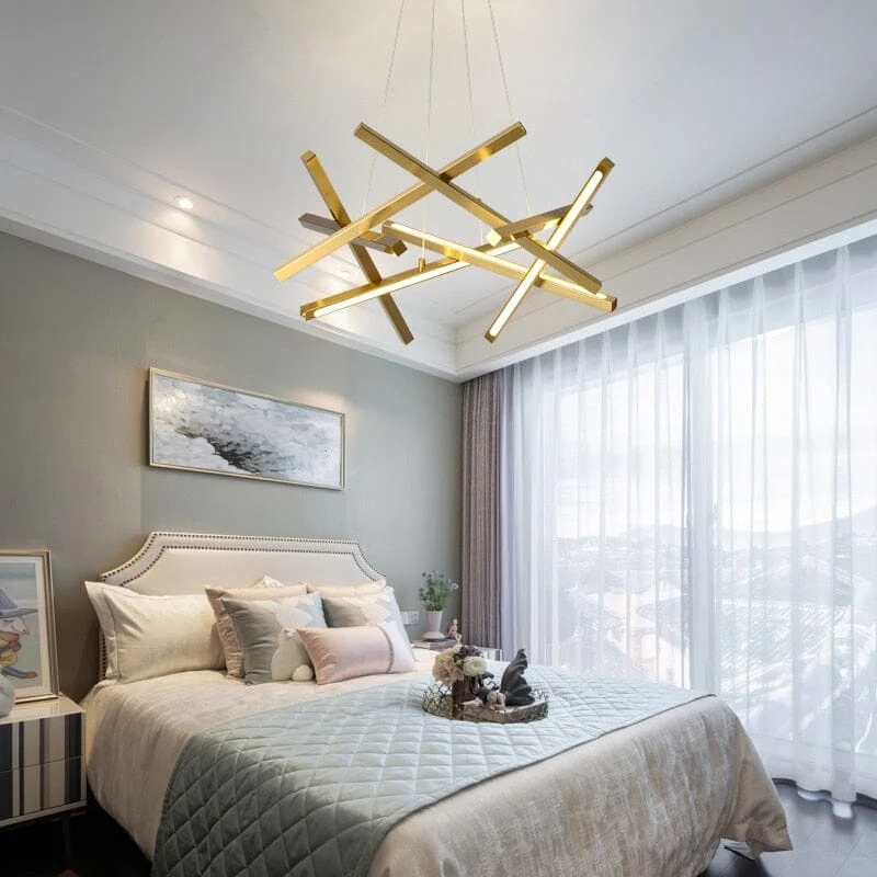 Maverick Chandelier Sputnik Inspired By Euroselle Lighting
