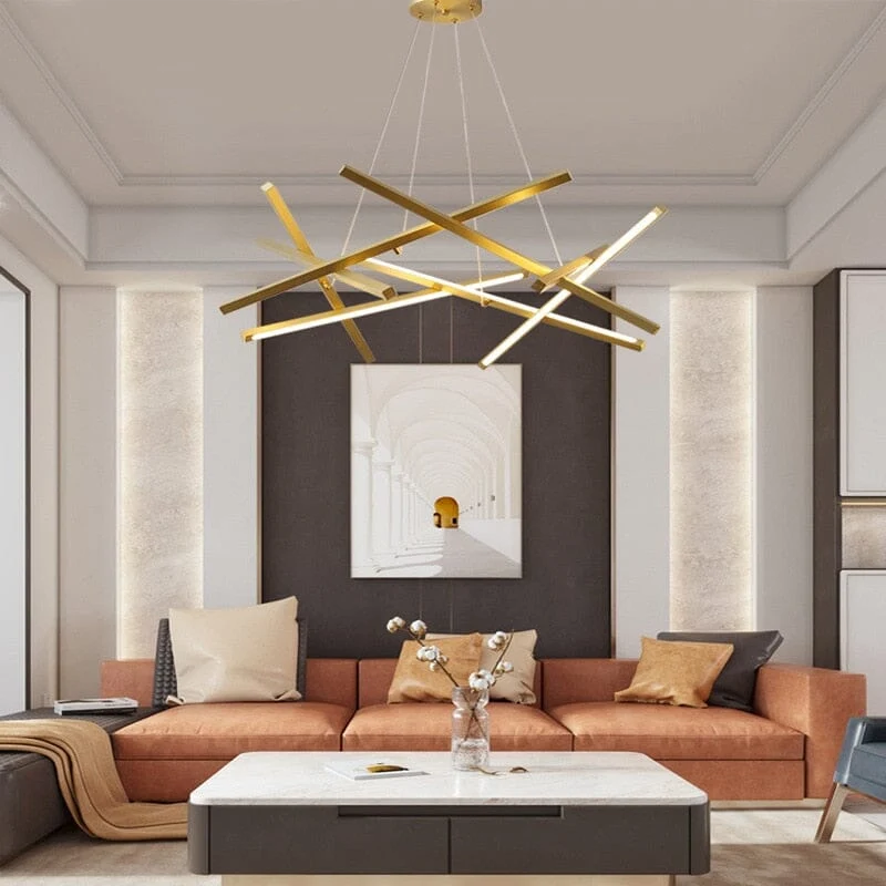 Maverick Chandelier Sputnik Inspired By Euroselle Lighting