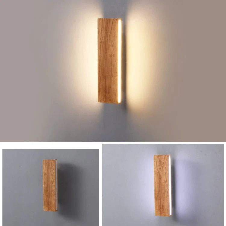 ArdenGlow Wooden LED Wall Light For Minimalist Rooms By Euroselle