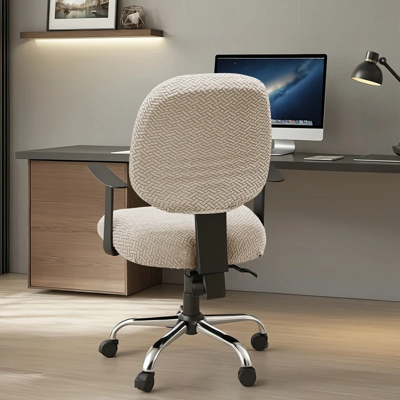 Euroselle Elastic Split Seat Cover Set For Chairs 45–53 Cm