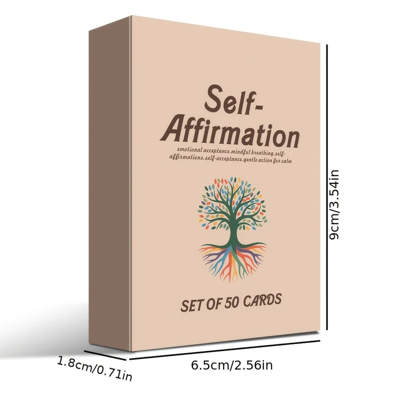 MindfulPlay Portable Tabletop Card Game for Self-Affirmation and Fun - Euroselle