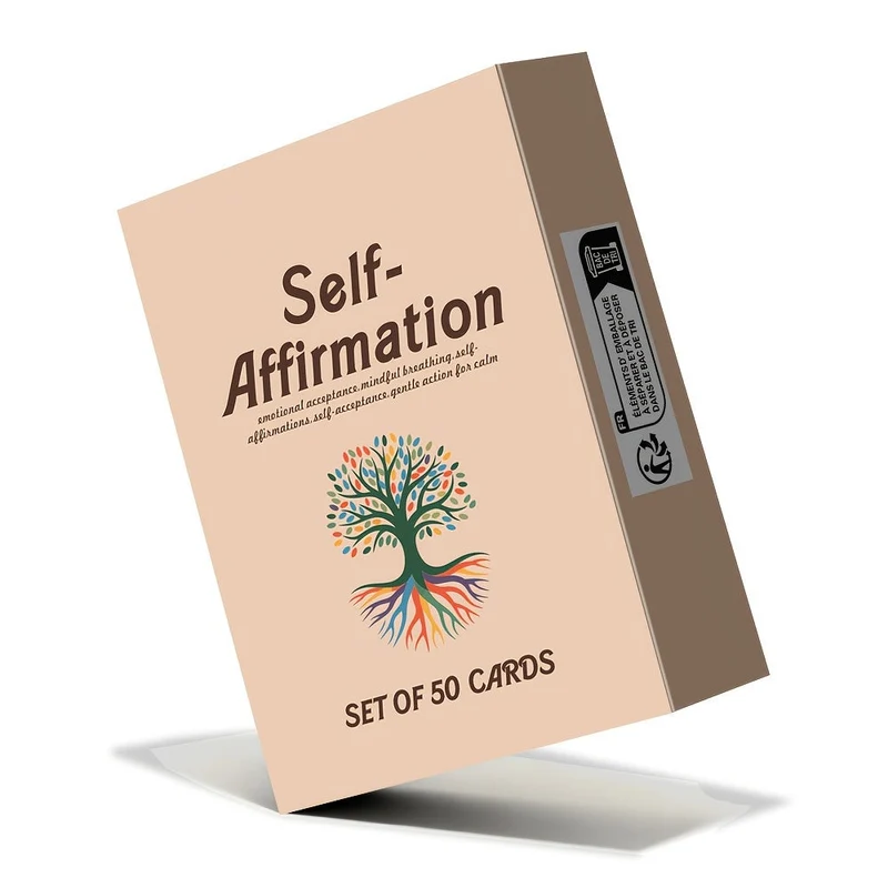 MindfulPlay Portable Tabletop Card Game for Self-Affirmation and Fun - Euroselle