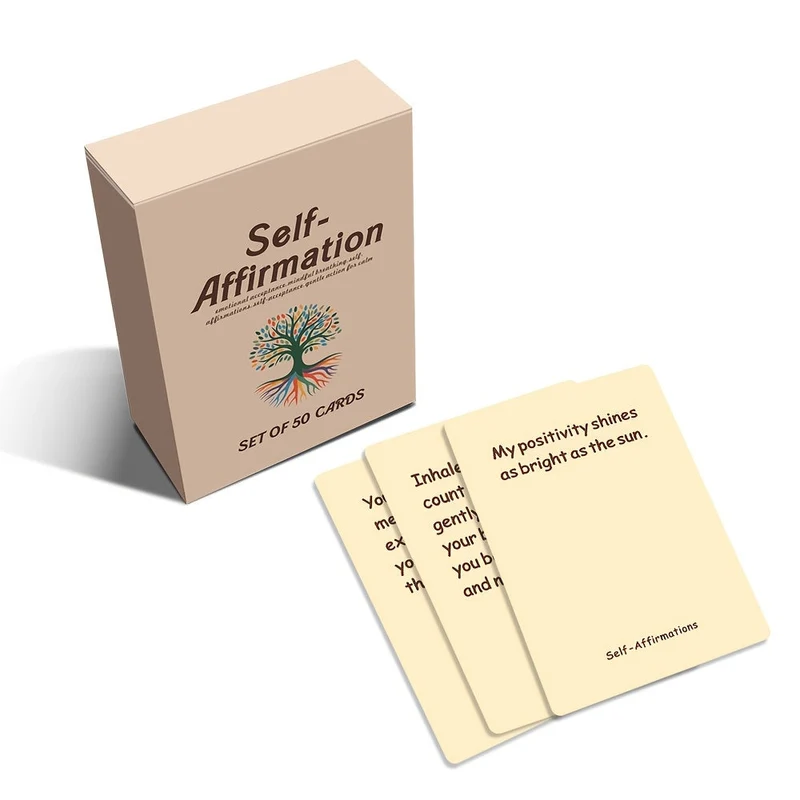 MindfulPlay Portable Tabletop Card Game for Self-Affirmation and Fun - Euroselle