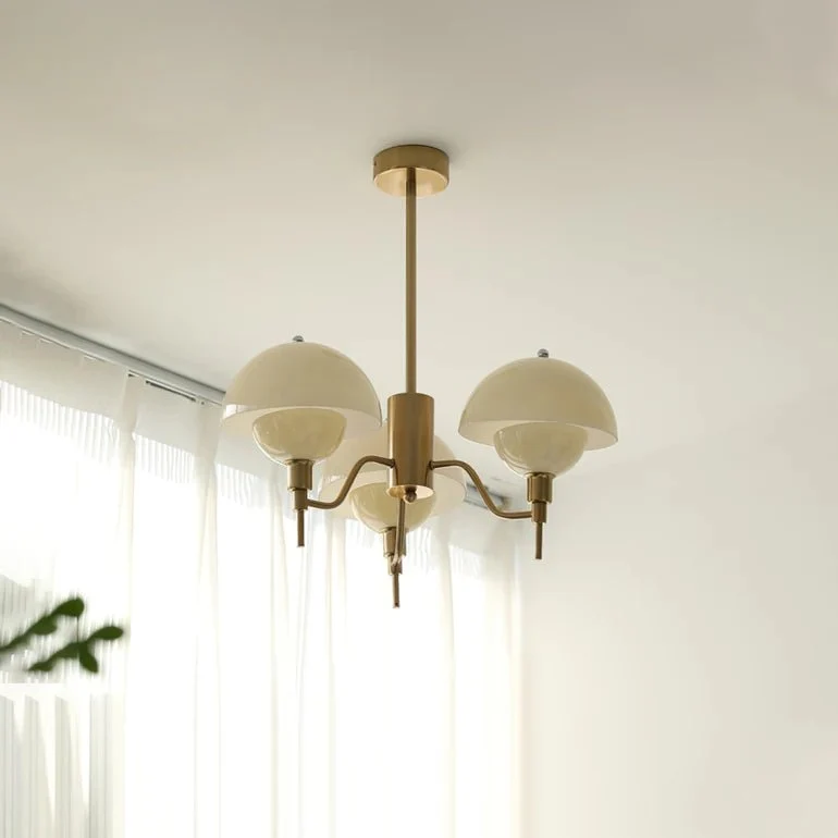 Euroselle Mariette Bubble Cream Chandelier For Elegant Living Spaces