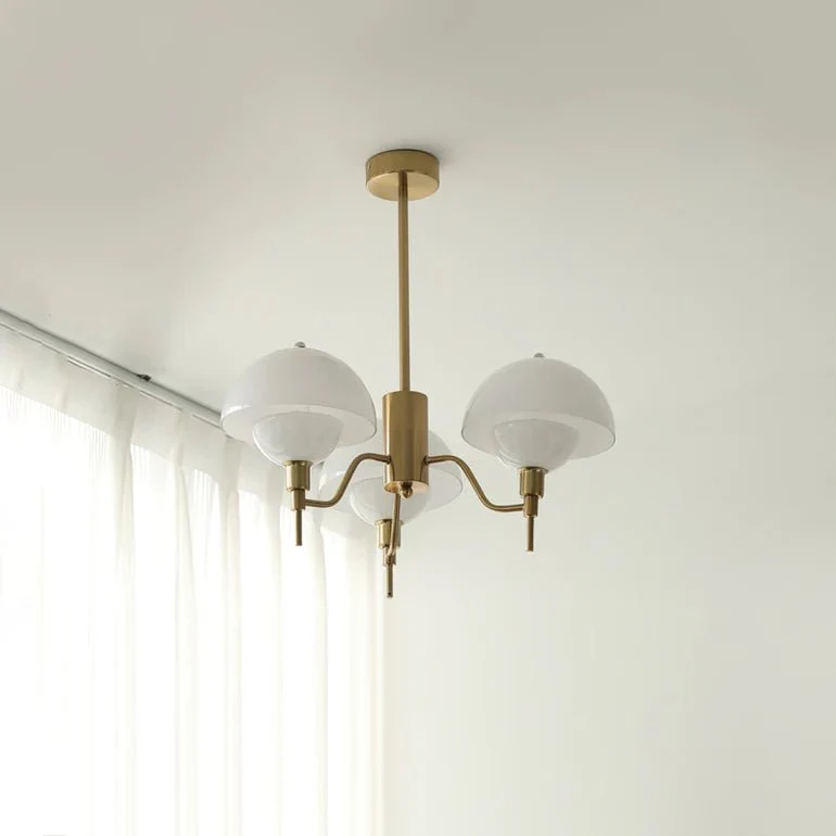 Euroselle Mariette Bubble Cream Chandelier For Elegant Living Spaces