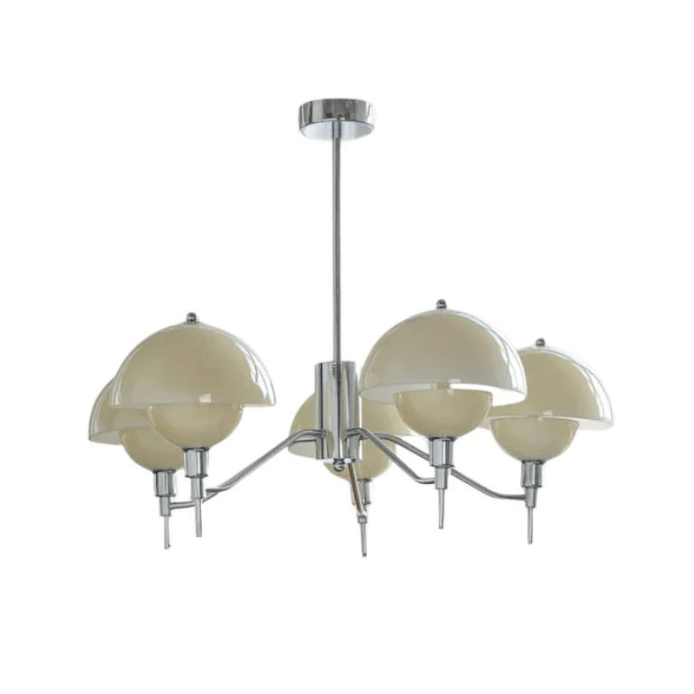 Euroselle Mariette Bubble Cream Chandelier For Elegant Living Spaces