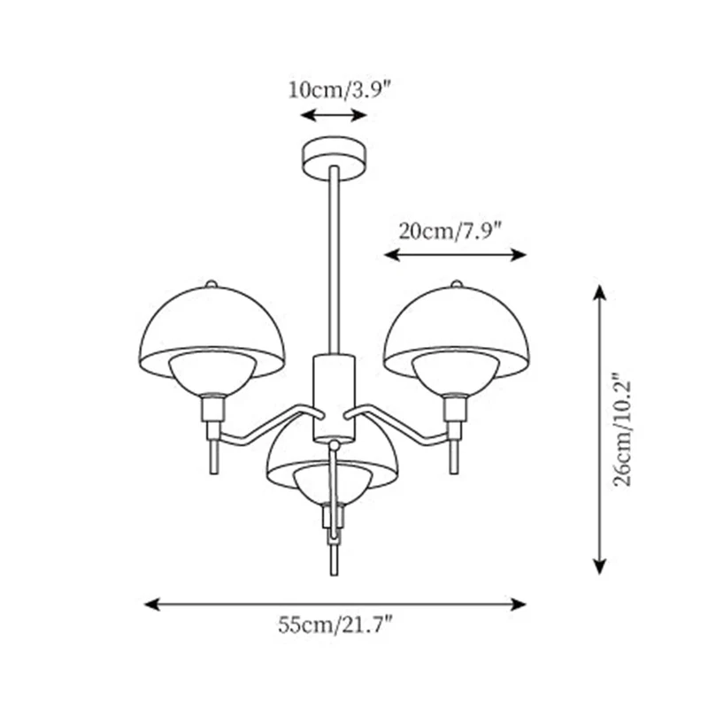 Euroselle Mariette Bubble Cream Chandelier For Elegant Living Spaces