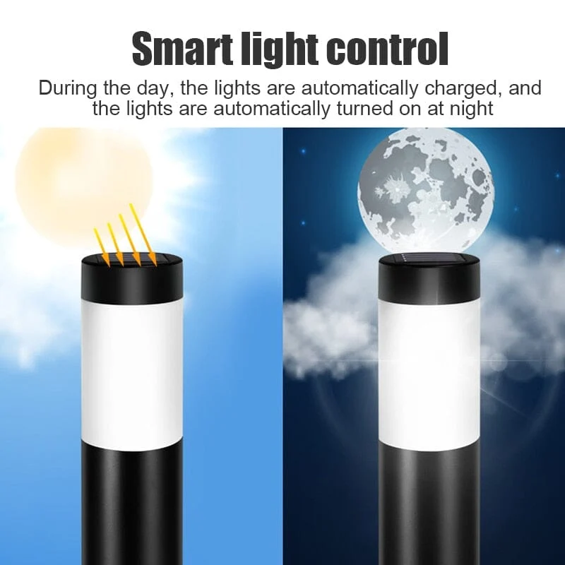 Euroselle Solar Tubular Garden Lamps For Outdoor Lighting