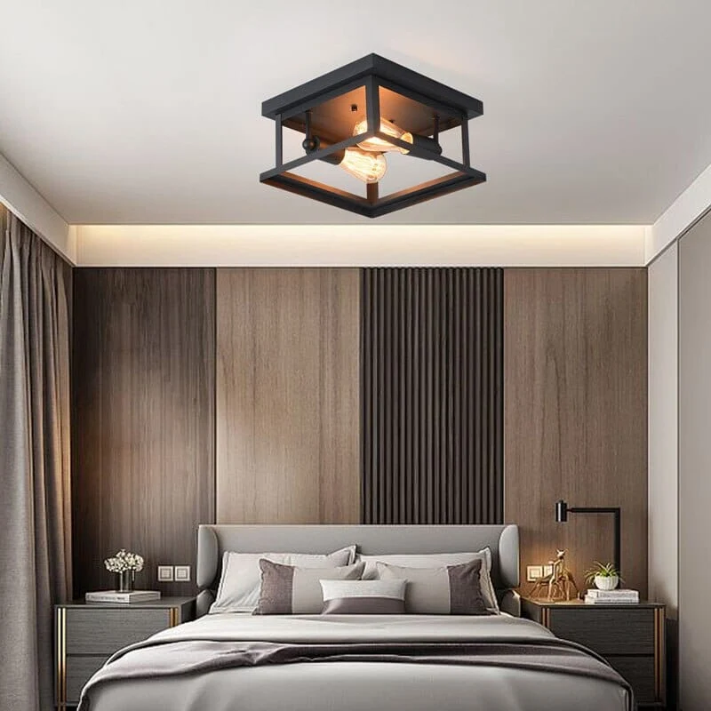 Euroselle Retro Ceiling Lamp Elegant Home Lighting Fixture