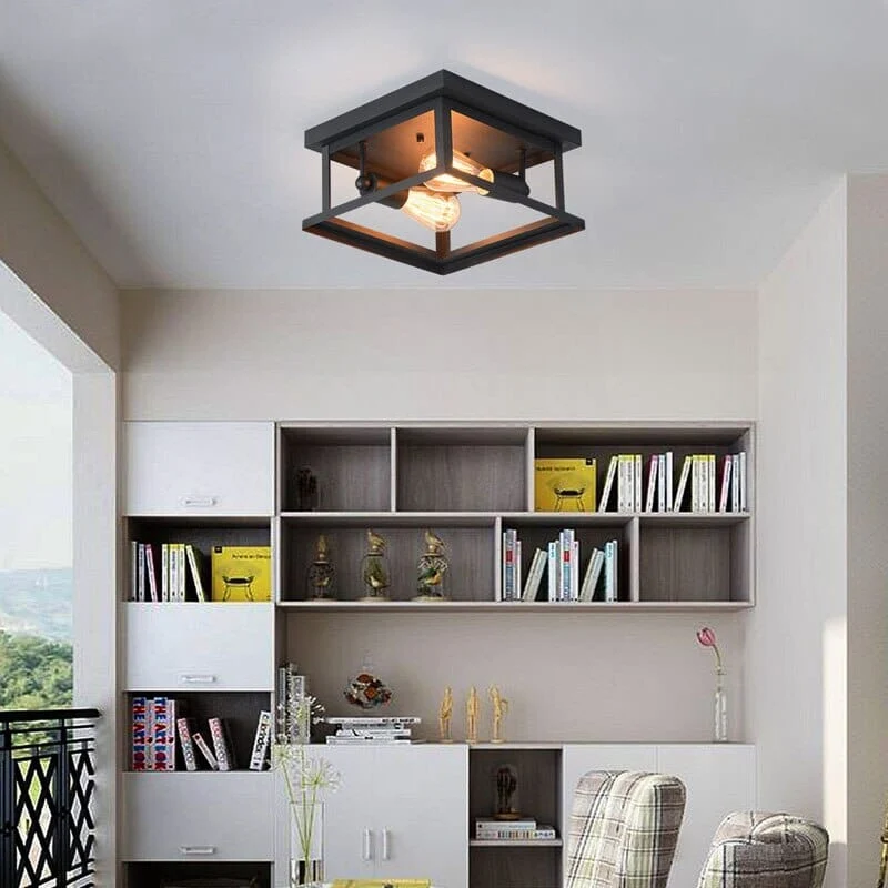 Euroselle Retro Ceiling Lamp Elegant Home Lighting Fixture
