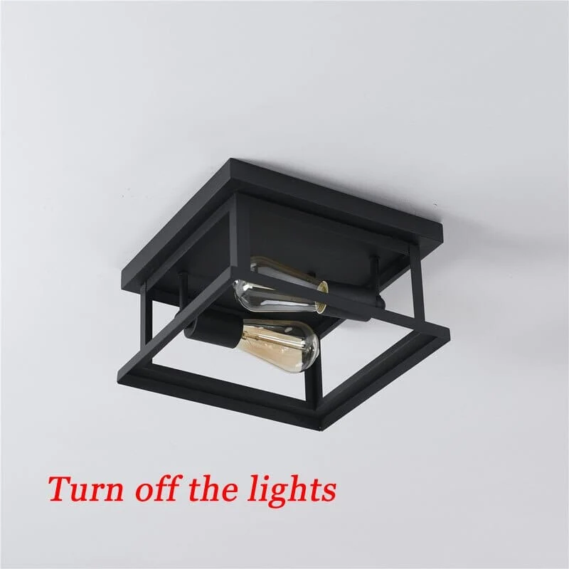 Euroselle Retro Ceiling Lamp Elegant Home Lighting Fixture