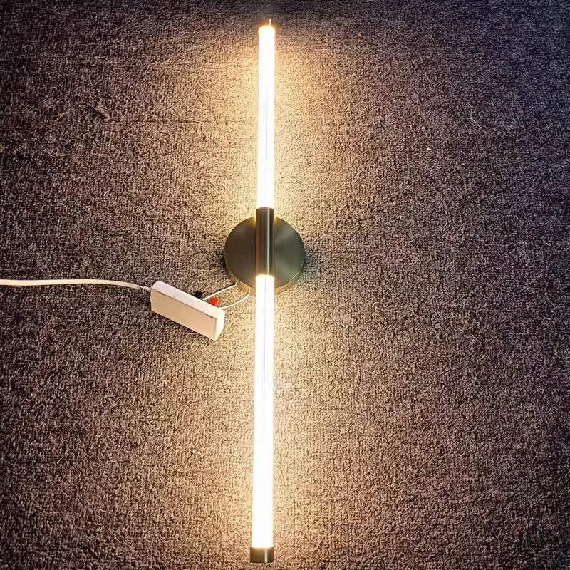 Nikki Gold Wall Lamp Euroselle With Sleek Metal Frame And Elegant Acrylic Shade