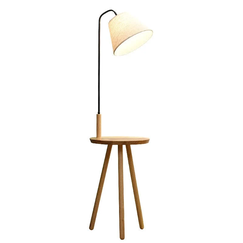 Vanessa Modern Floor Lamp With Table From Euroselle