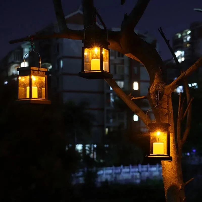 Euroselle Solar Palace Lantern Garden Lamps For Outdoor Spaces
