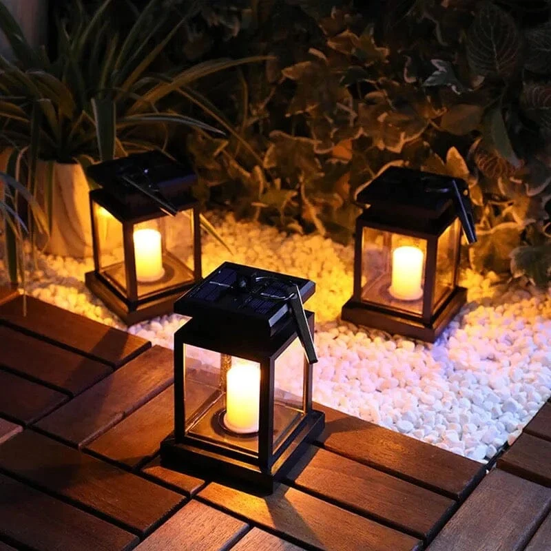 Euroselle Solar Palace Lantern Garden Lamps For Outdoor Spaces