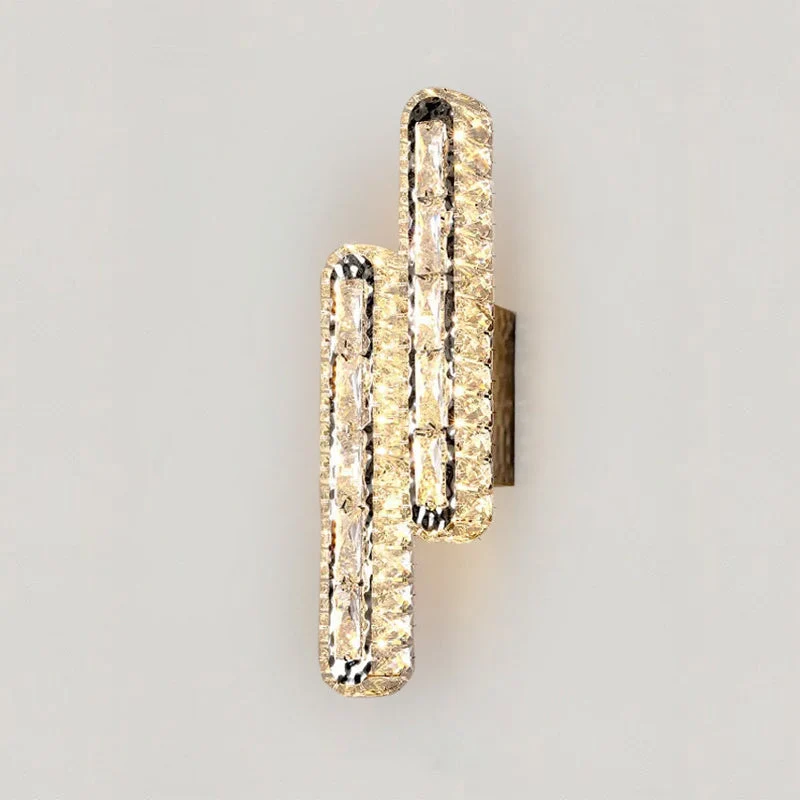 Minah Wall Lamp By Euroselle Chrome LED Wall Light