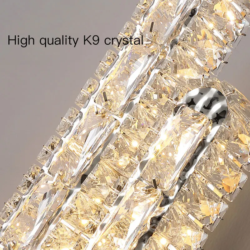 Minah Wall Lamp By Euroselle Chrome LED Wall Light