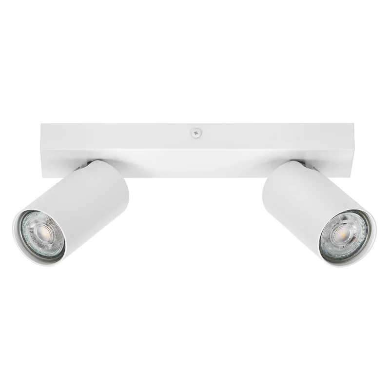LEDVANCE LED SPOT OCTAGON 2 x 3,4W, GU10, 460lm, weiß, 2. 700K Farbtemperatur, warmweiße Lichtfarbe, zeitloses Design, austauschbare LED-Lampe, ideal für Innenräume, CRI 90, verstellbare Köpfe