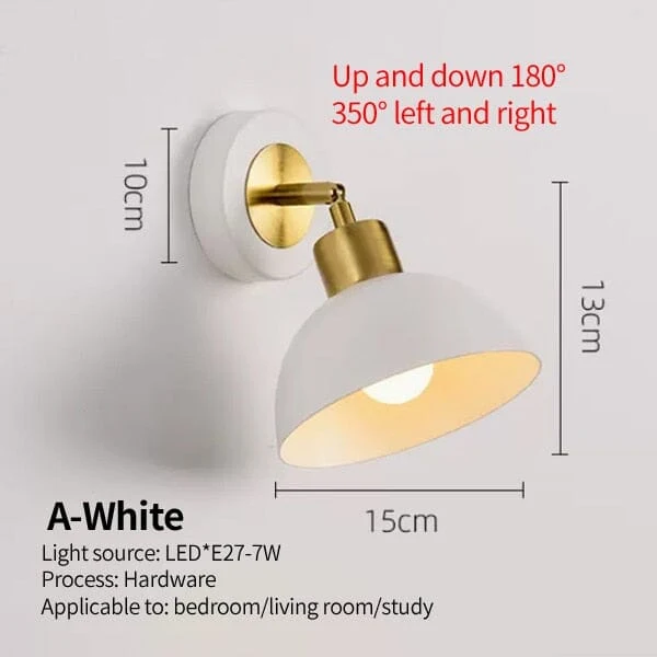 Euroselle Emily Modern Wall Lamp With Minimalist Design