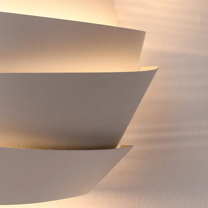 Euroselle Aurelia Scandinavian Wall Lamp With Two Iron Light Points