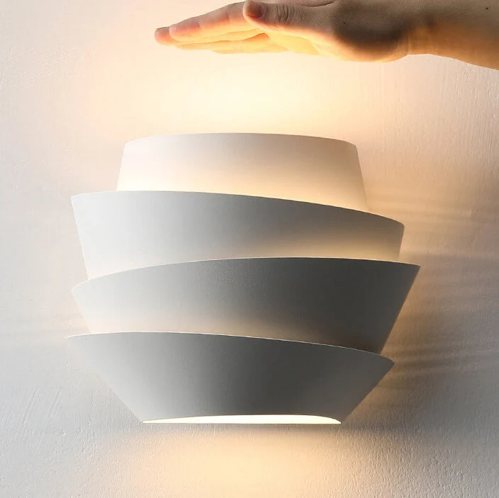 Euroselle Aurelia Scandinavian Wall Lamp With Two Iron Light Points