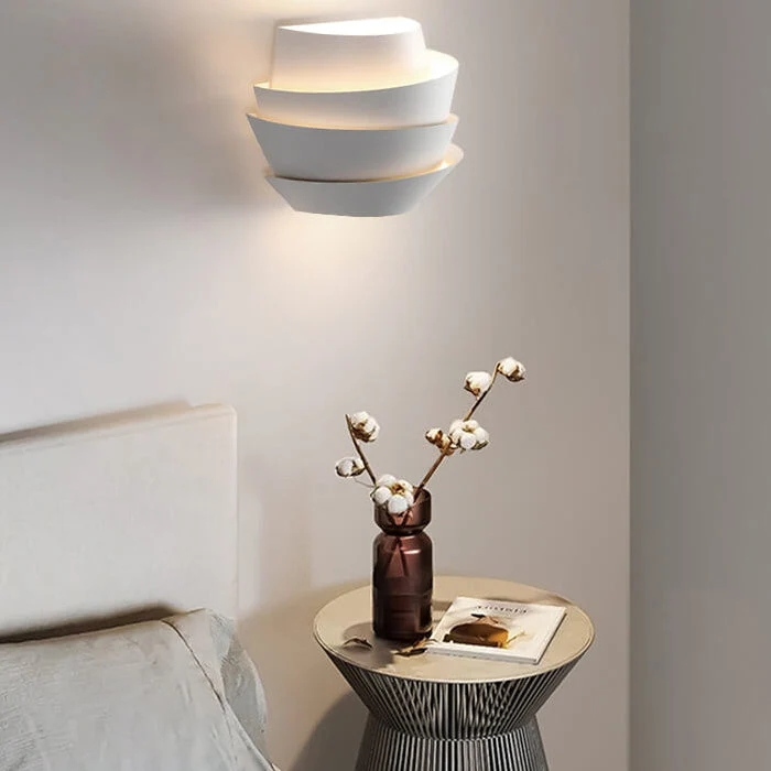 Euroselle Aurelia Scandinavian Wall Lamp With Two Iron Light Points