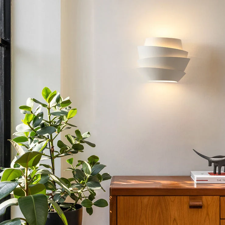 Euroselle Aurelia Scandinavian Wall Lamp With Two Iron Light Points