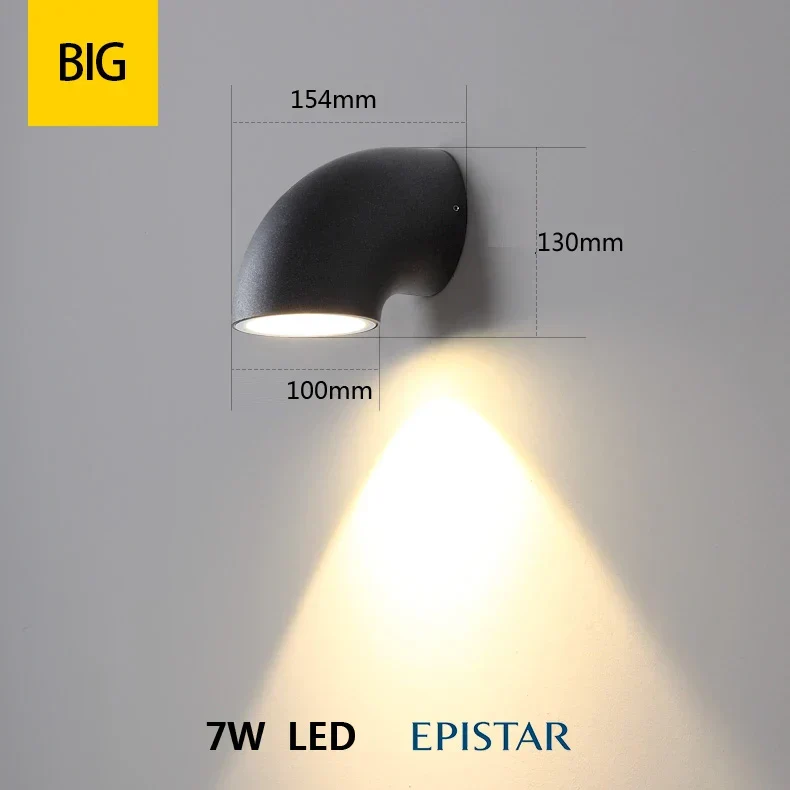 Epstar LED Outdoor Landscape Wall Lamp Die-Cast Aluminum Water Resistant Euroselle