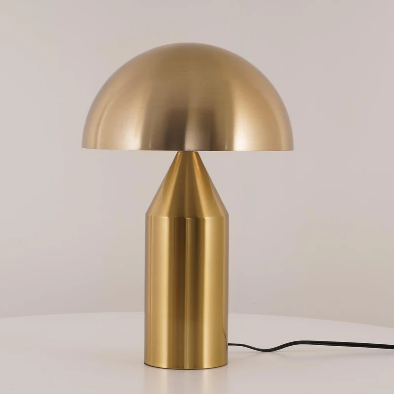 Euroselle Luma Arc Metal Table Lamp For Modern Home Lighting Accent