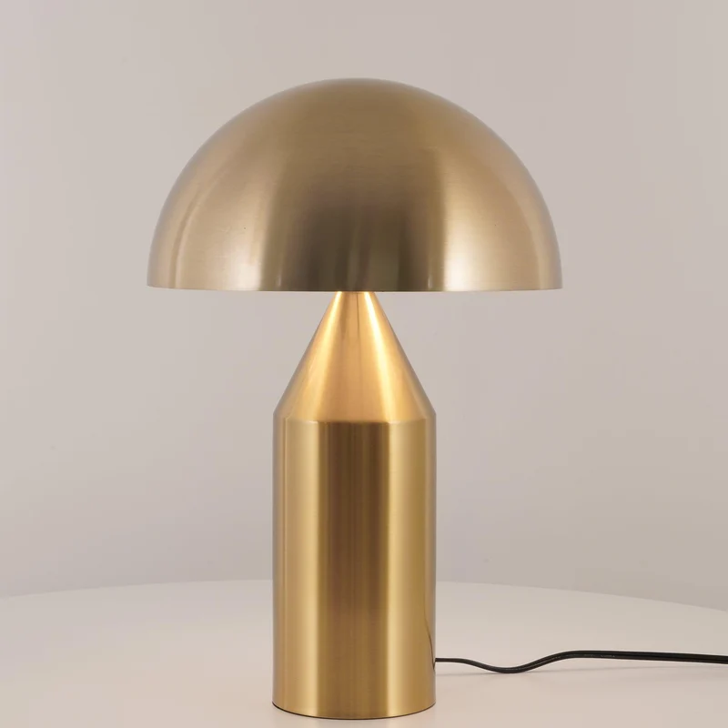 Euroselle Luma Arc Metal Table Lamp For Modern Home Lighting Accent