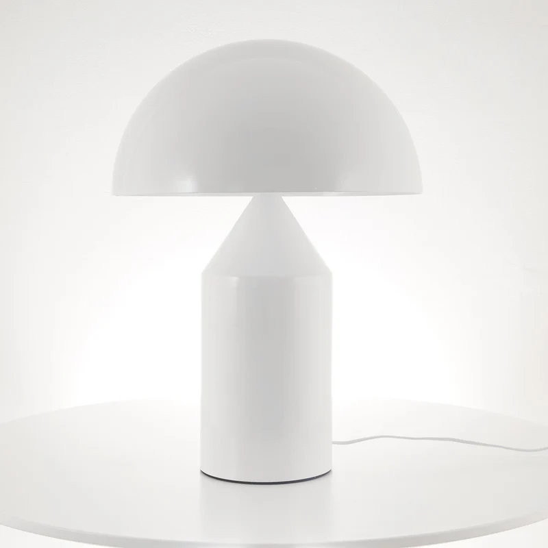 Euroselle Luma Arc Metal Table Lamp For Modern Home Lighting Accent