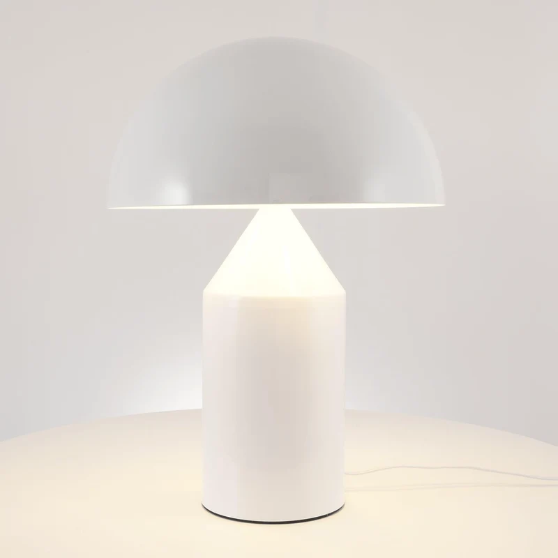 Euroselle Luma Arc Metal Table Lamp For Modern Home Lighting Accent