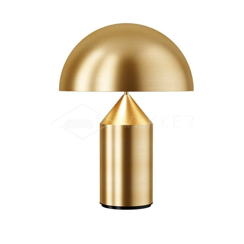 Euroselle Luma Arc Metal Table Lamp For Modern Home Lighting Accent