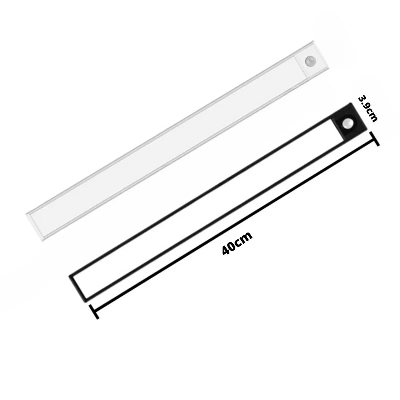 Euroselle NovaGlow Clip-On Motion Light Lamp For Wardrobes And Cupboards And Kitchen Area