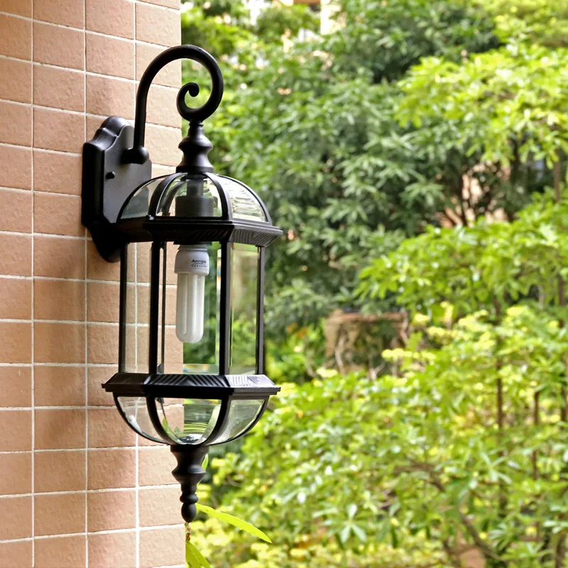Bernard Wall Lamp Series By Euroselle With Antique Lantern Design