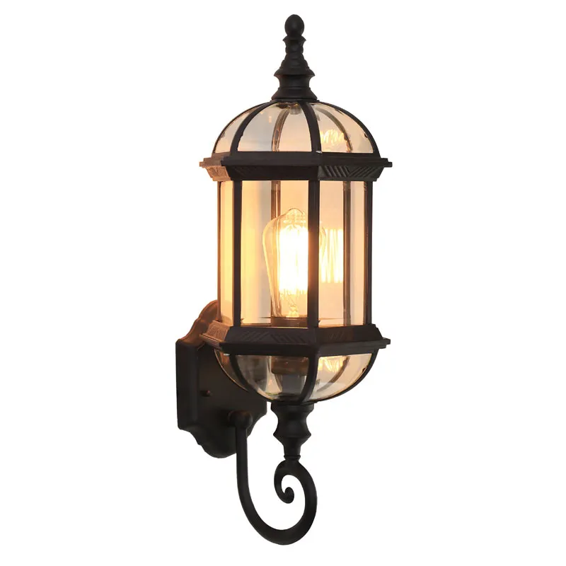 Bernard Wall Lamp Series By Euroselle With Antique Lantern Design