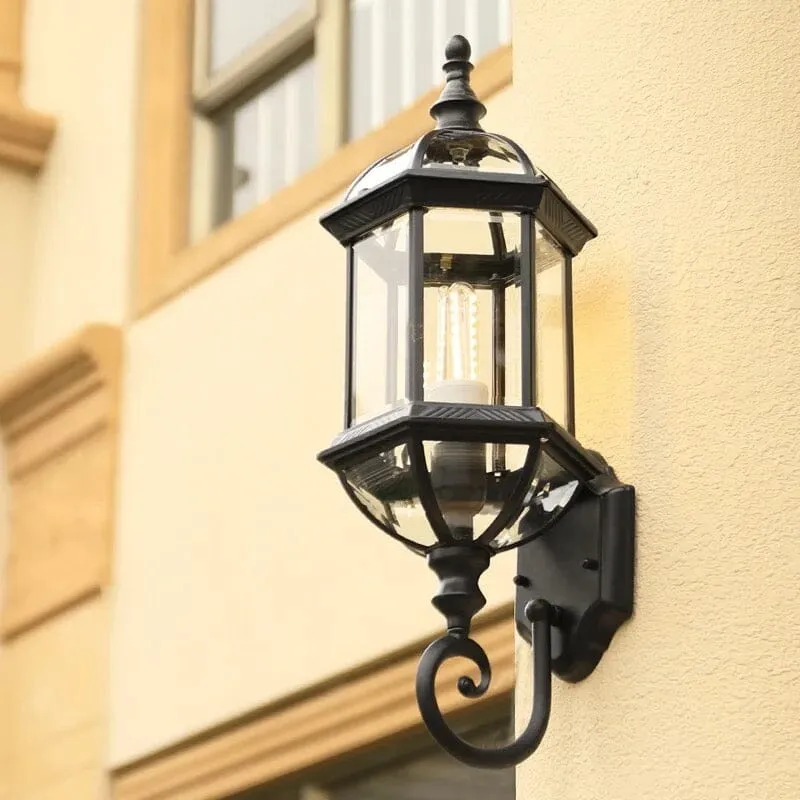 Bernard Wall Lamp Series By Euroselle With Antique Lantern Design