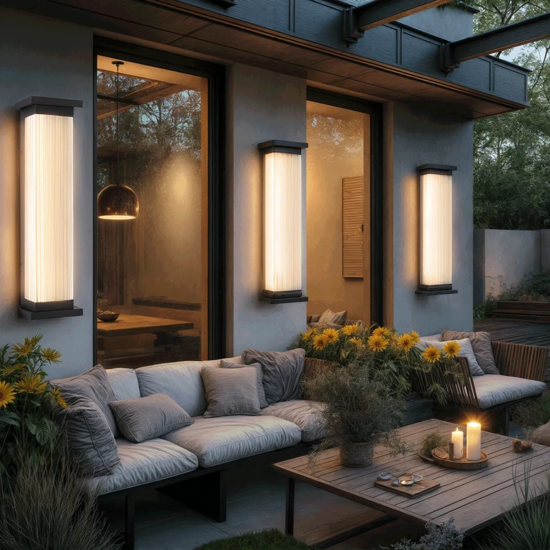 Euroselle Georgia Wall Lamp Outdoor Wall Lighting Fixture