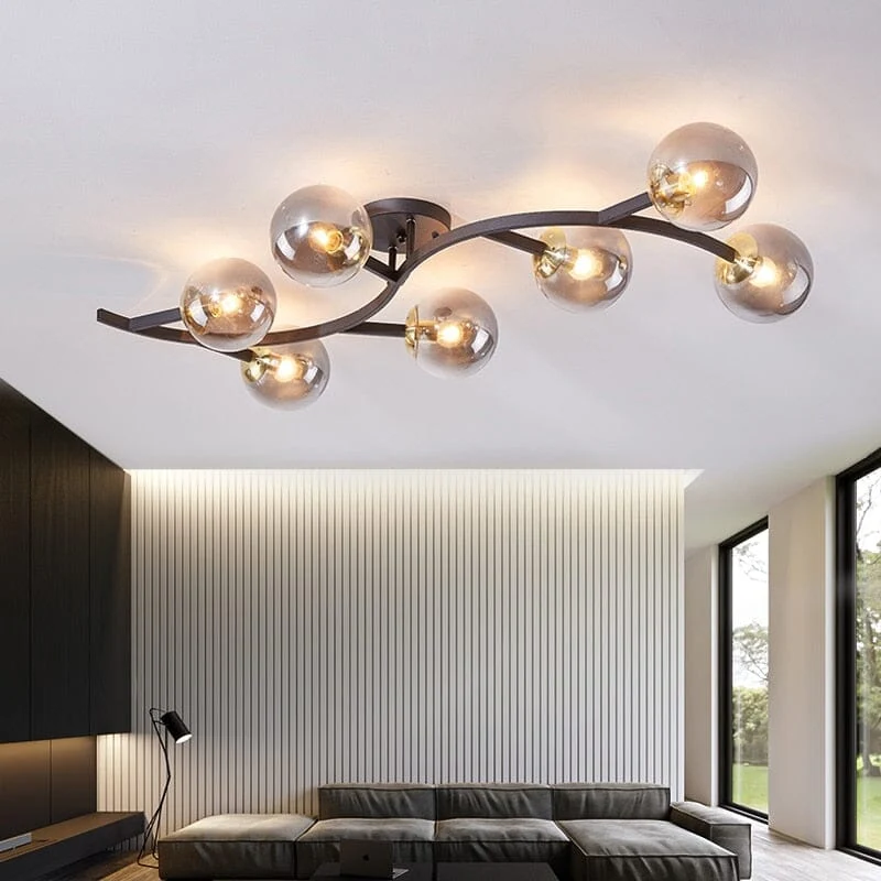 Euroselle Tree Branch Ceiling Lamp Fixture For Interiors