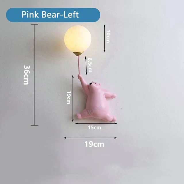 MagicToon Cartoon Wall Lamp For Children Euroselle